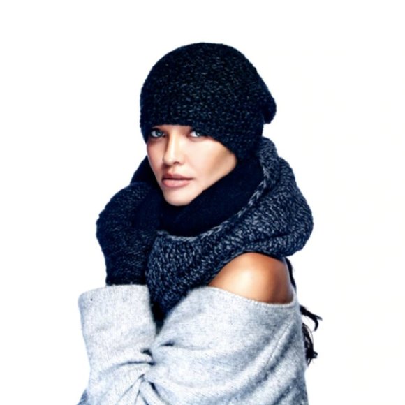 🔥 Infinity Blanket Scarf - Merino - Sherpa-Lined - Picture 4 of 7